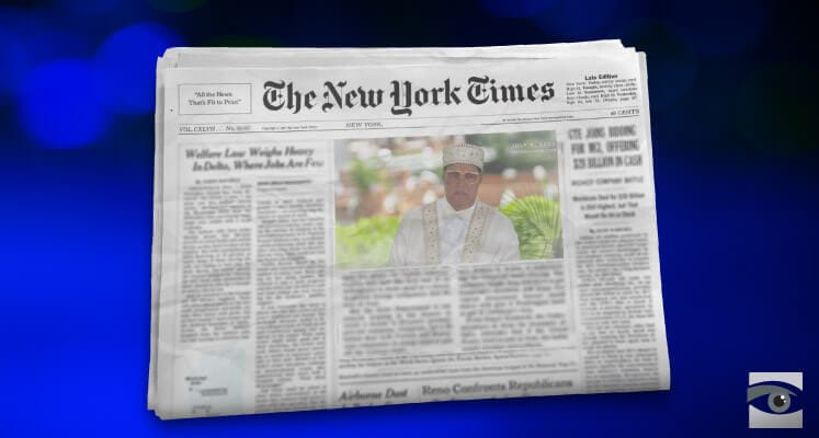 ‘Paper of Record’ Buries Farrakhan’s Antisemitism in Hailing His ‘Inclusiveness’ (VIDEO)