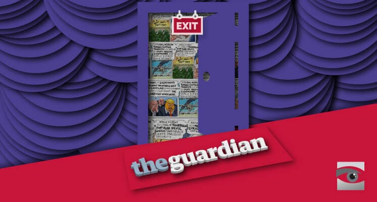 The Bell Tolls: Vile Cartoonist Finally Dropped by The Guardian