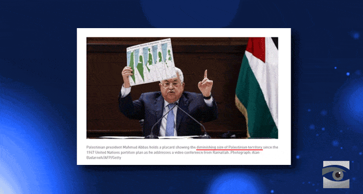 Irish Times Falls for Palestinian Maps Lie