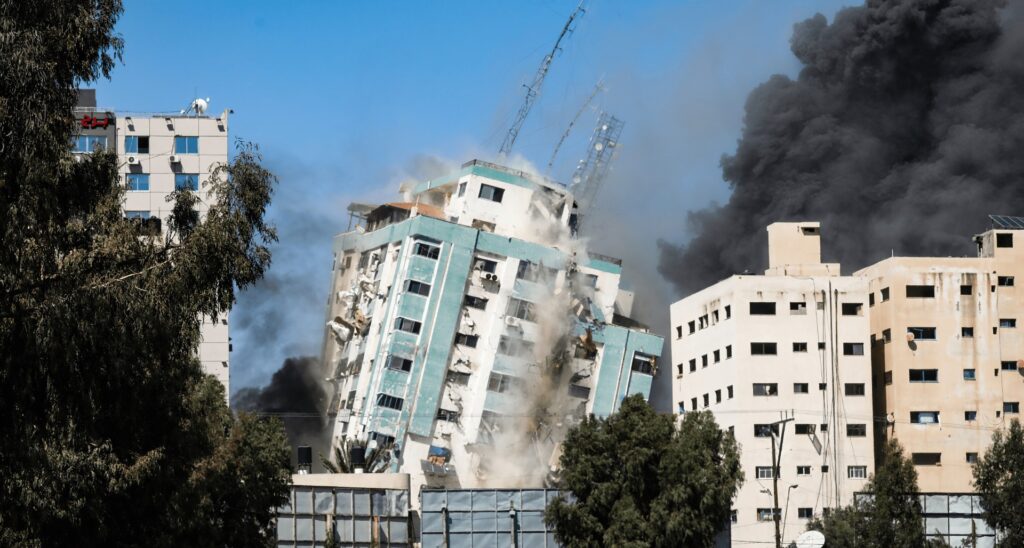 AP, Al Jazeera Cry Foul After Setting Up Shop in Alleged Hamas Military Site Destroyed by IDF (with VIDEO)