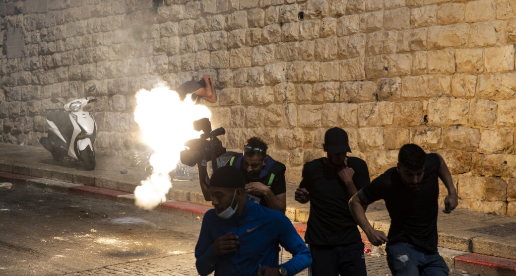 Myopic Media: Jerusalem Day ‘Aggression’ Affront to Palestinian ‘Protesters’