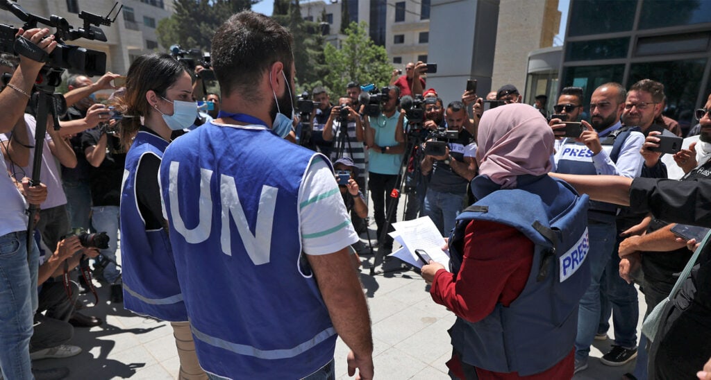 Media Mute as Palestinian Journalists Ask UN for Protection Amid Abbas-ordered Crackdown