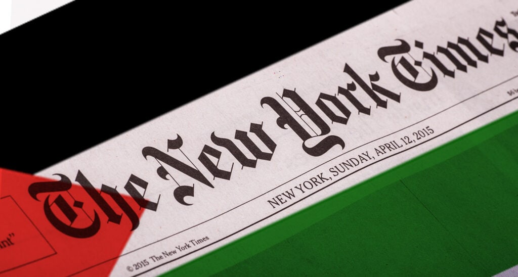 Even If You Will It, It Still Remains A Dream: New York Times, There Is No ‘Palestine’