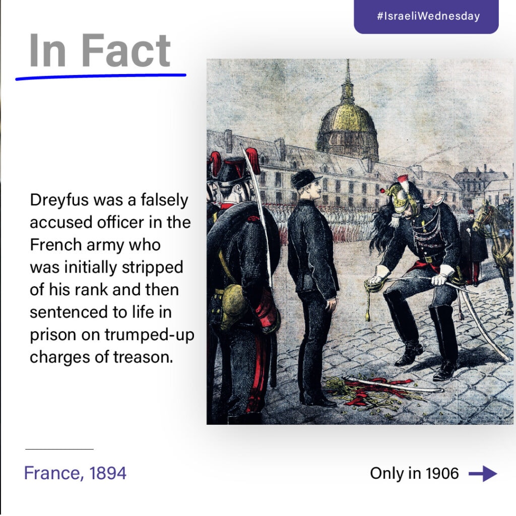 2-BBC Dreyfus-#IsraeliWednesday