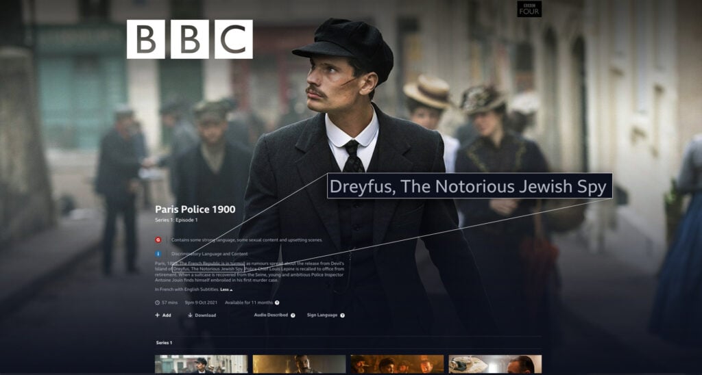 HonestReporting Helps Prompt BBC to Correct ‘Notorious Jewish Spy’ Dreyfus Description