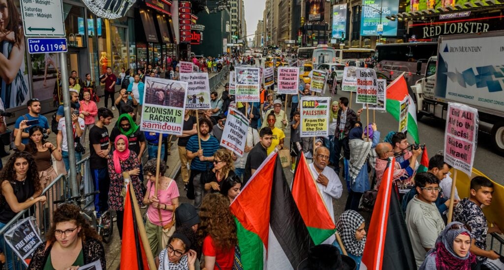 LA Times, Washington Post Cite American-Arab Anti-Discrimination Committee as ‘Civil Rights Group’ While Omitting its Support for Racist BDS Movement Against Israel