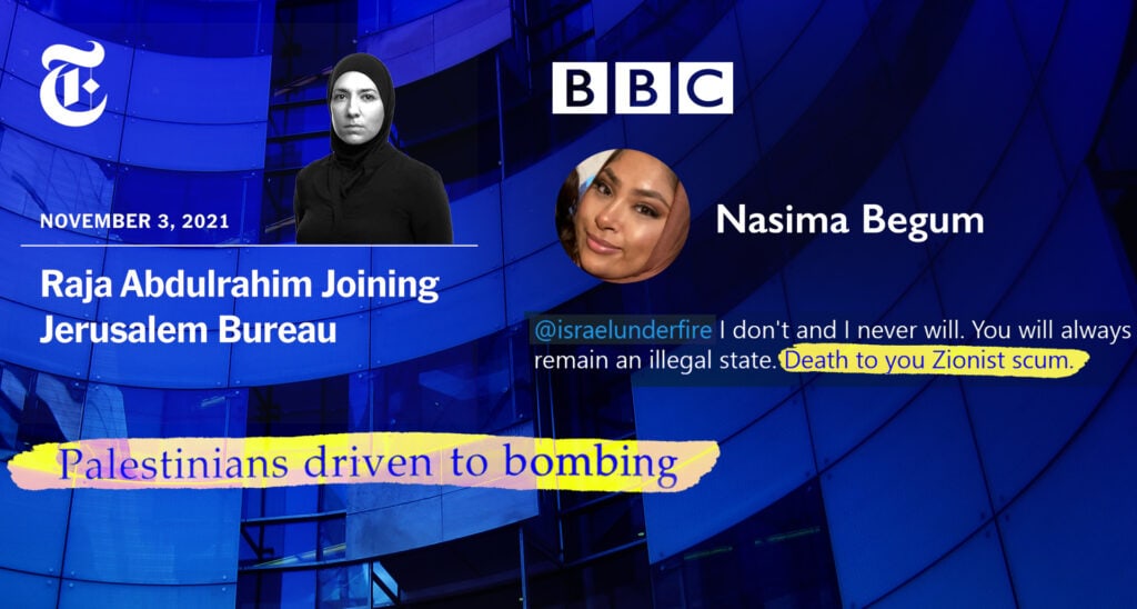 Sign Petition: Demand NYT, BBC Stop Featuring Antisemites & Anti-Israel Terrorism Apologists