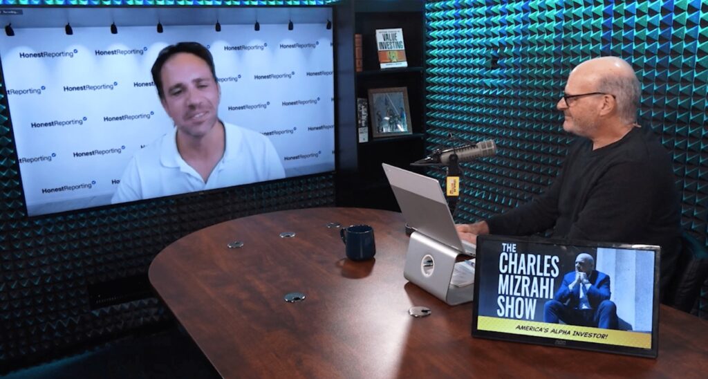 HonestReporting CEO Discusses Dangers of Anti-Israel Media Bias on Charles Mizrahi Show Podcast