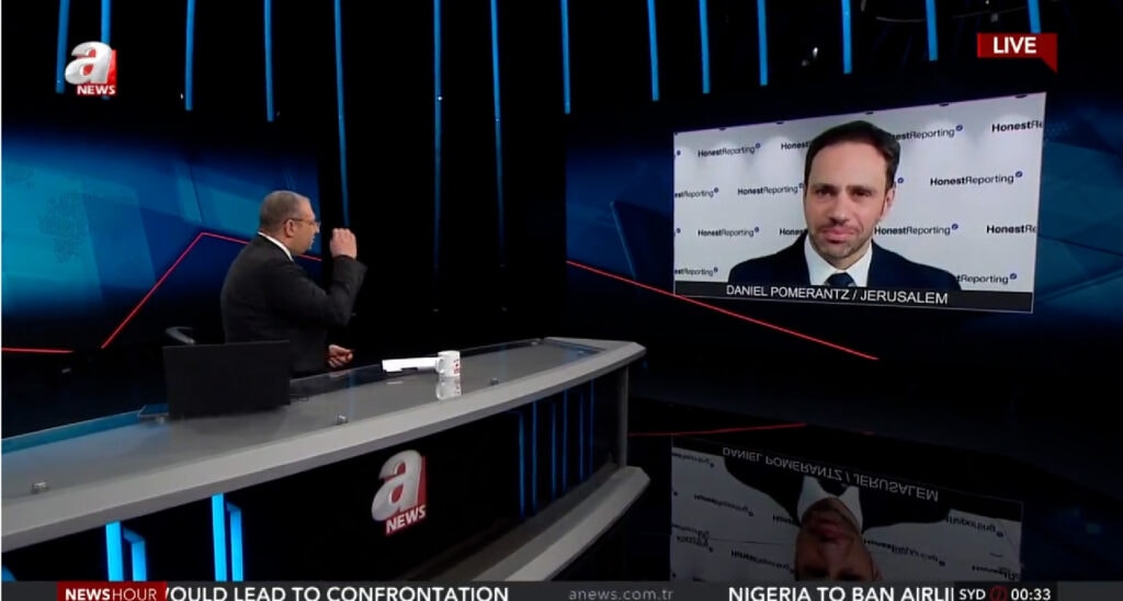 HonestReporting CEO Discusses Historic Meeting Between Israeli Prime Minister and UAE Crown Prince (VIDEO)