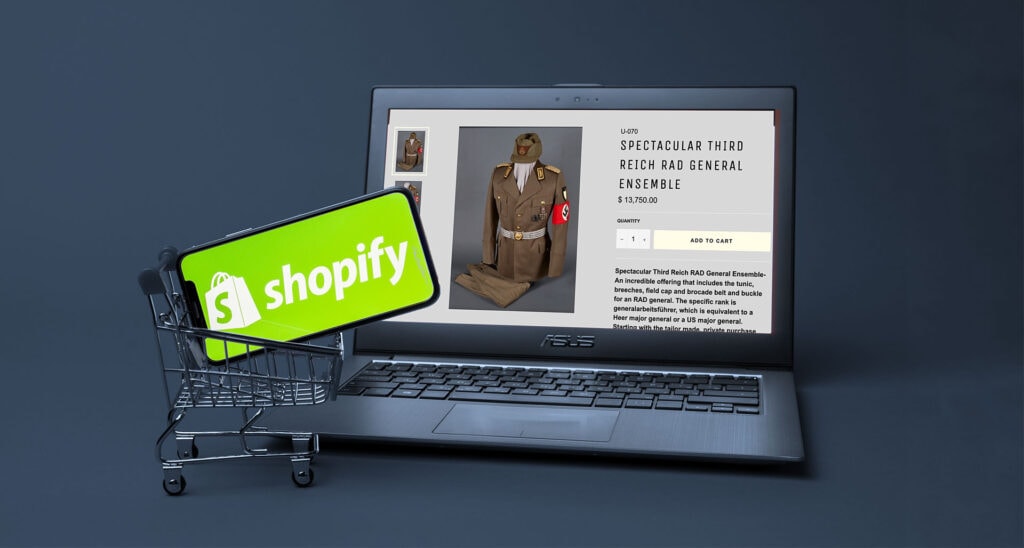 Shopify Offers Platform to Those Selling Nazi Memorabilia, Hosts John Legend Who Compared a US President to Hitler