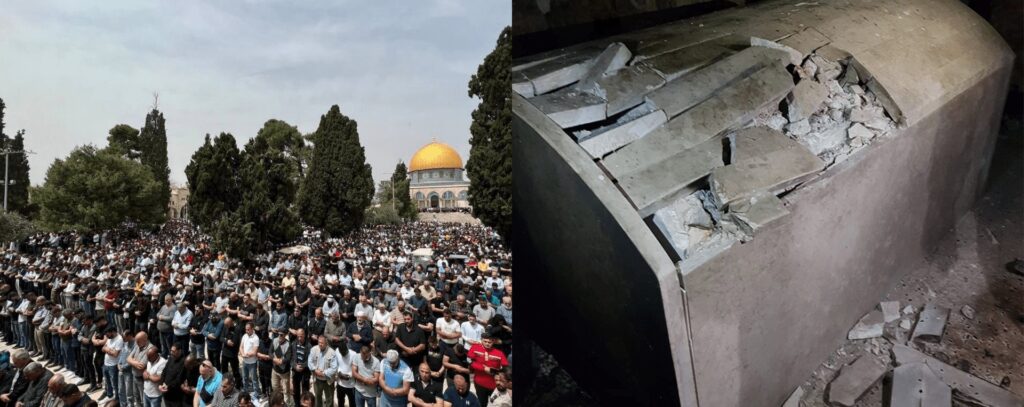 As Palestinians Destroy Jewish Holy Sites, Media Focus On Fake ‘Attacks’ on Al-Aqsa Mosque