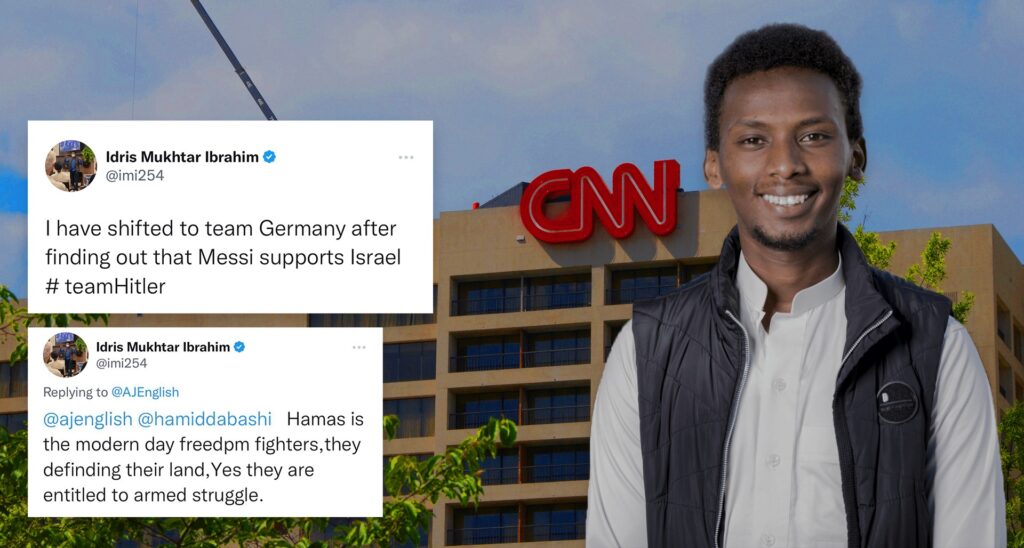 CNN Producer Idris Muktar Ibrahim Tweeted ‘#TeamHitler,’ Called Hamas Terrorists ‘Freedom Fighters’