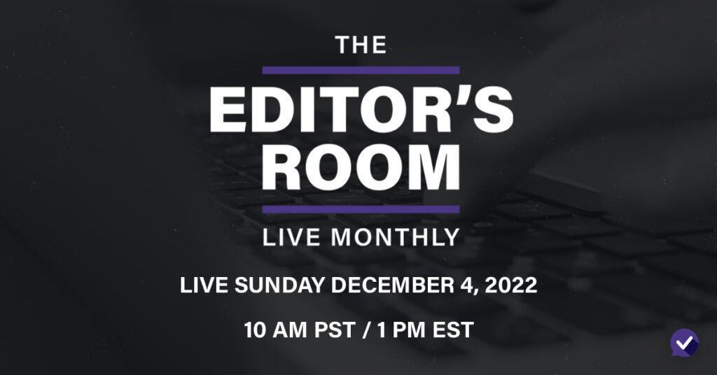 THIS SUNDAY: Join HonestReporting for the Official Launch of the Editor’s Room