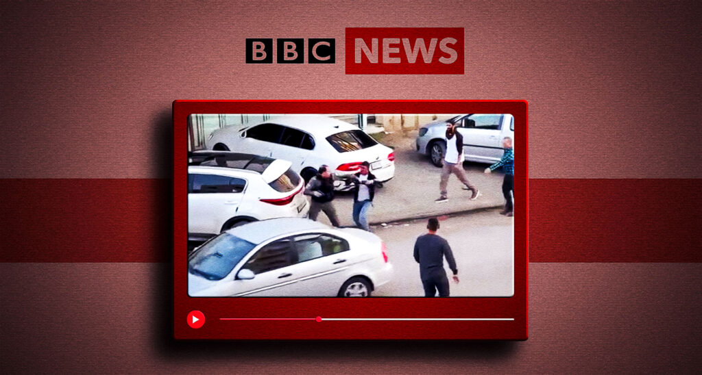 BBC Prints Barefaced Libel in Report About Gun-Grabbing Palestinian Terrorist Video