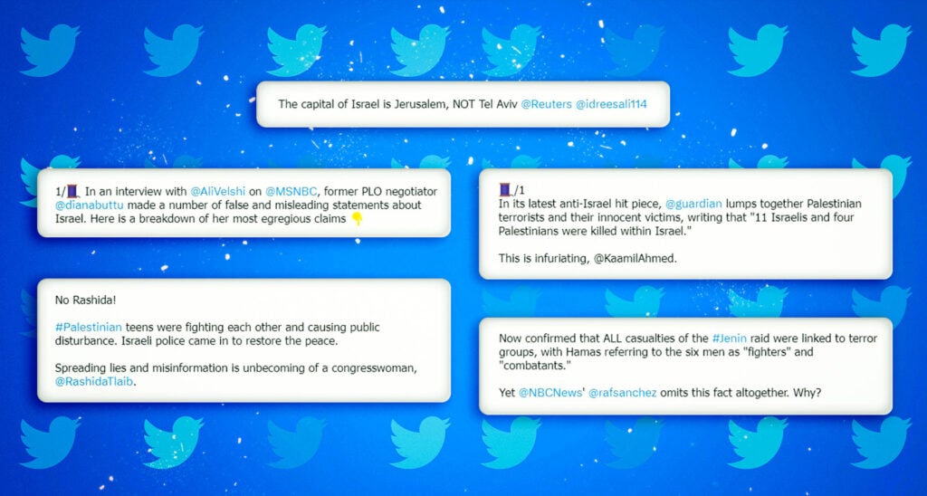 HonestReporting Top Tweets – March 2023