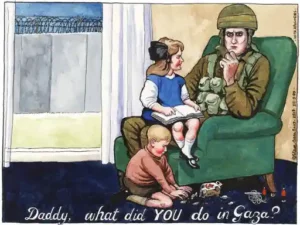 Steve Bell, The Guardian, 2009