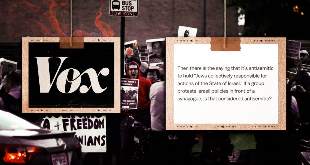 Vox Journalist Asks: Is It Really Antisemitic to Harass Jews at Prayer?