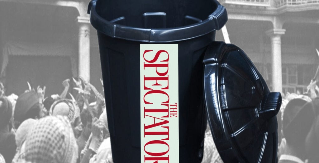 The Spectator Falls Down an Antisemitic Conspiracy Rabbit Hole