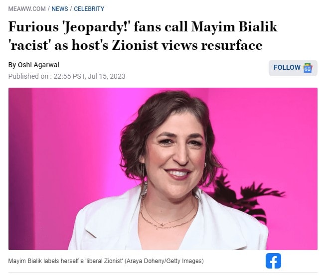 Mayim Bialik MEAWW