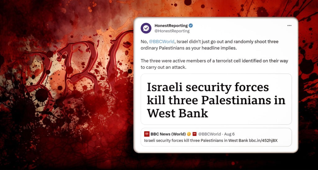 The ‘Palestinian Exception’: Media Blur Line Between Victim and Aggressor in Terror Coverage