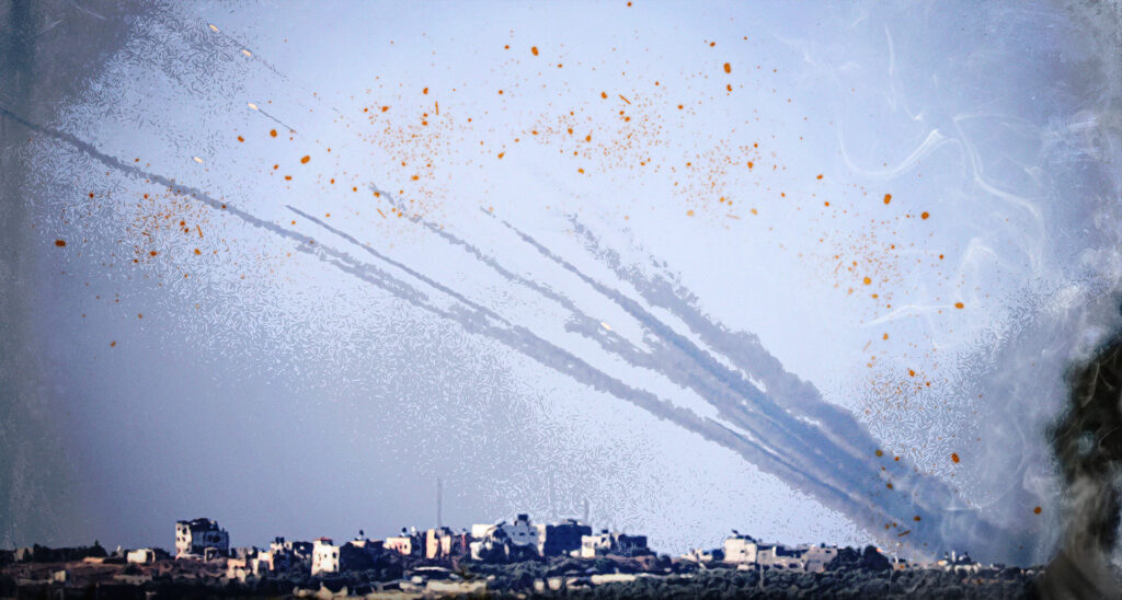 What Rockets? International Media Blind to Hamas Missiles Raining Down on Israel