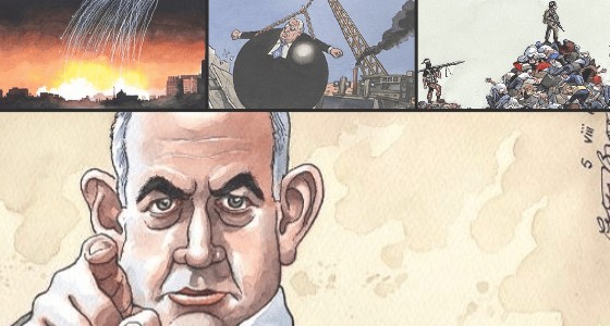 The Times Cartoonist Peter Brookes Says He’s ‘Pro-Israel’… His Cartoons Tell a Different Story