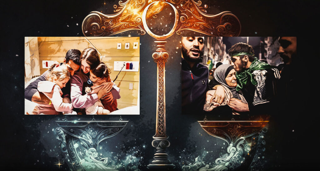 Media Create False Moral Equivalence Between Released Hostages and Palestinian Prisoners