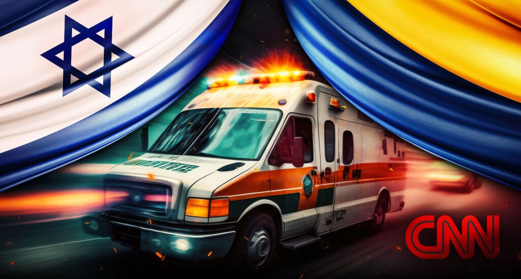 Ukraine and Gaza: How a CNN Graph Reduces ‘Attacks’ on Medical Facilities to a False Moral Equivalence
