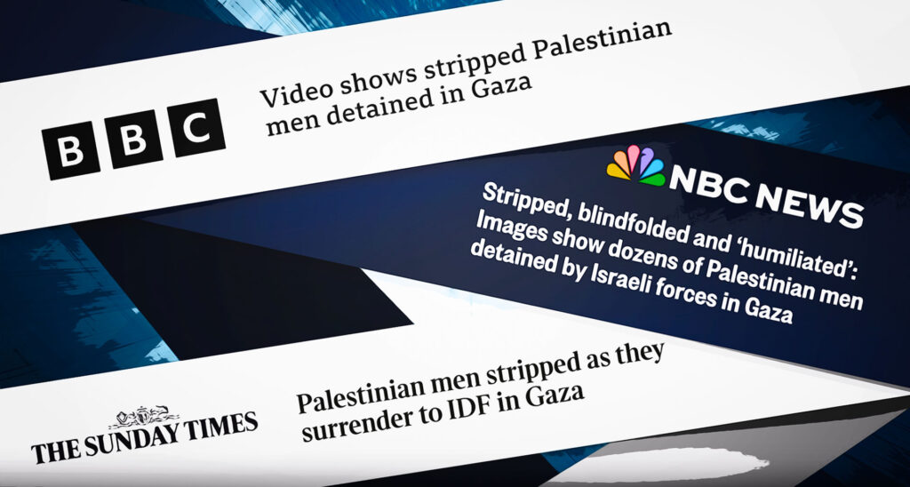 Palestinian Detainee Images Spark Furor and Misinformation in Mainstream & Social Media