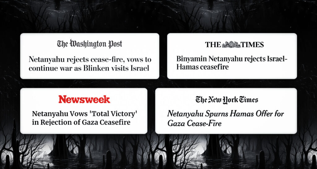 Media Muddle Reports on Israeli Rejection of ‘Over the Top’ Hamas Demands