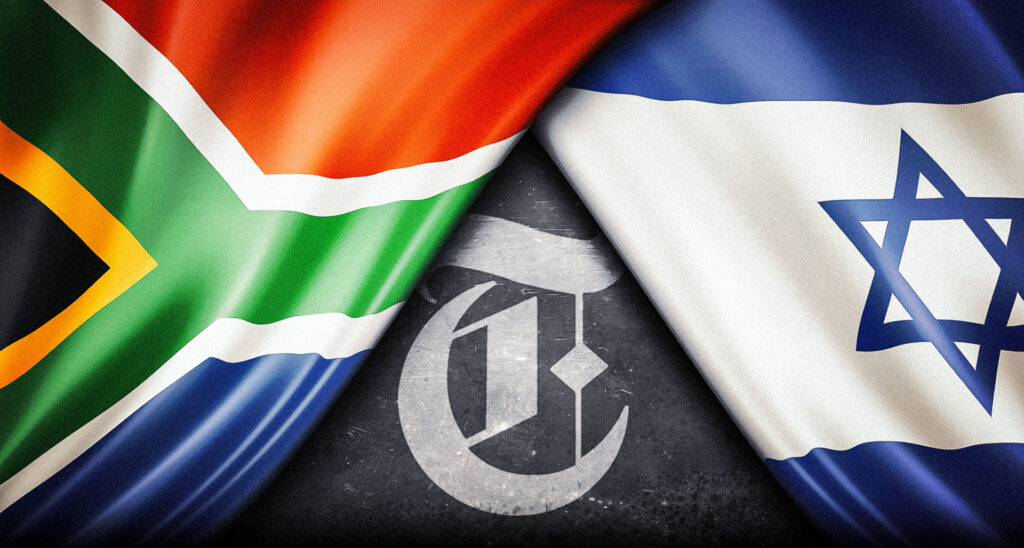 Wrong, New York Times: Israel is No Metaphor for Apartheid