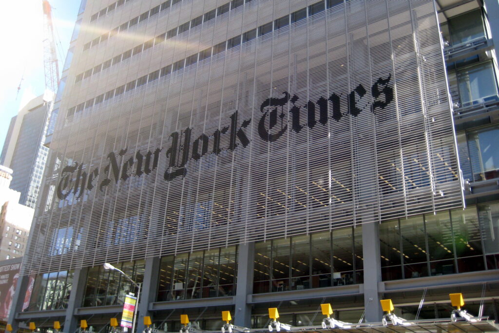 How the New York Times Criticizes Israel but Stays Silent on Hamas