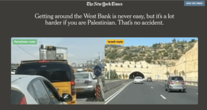 New York Times Roadblocked feature