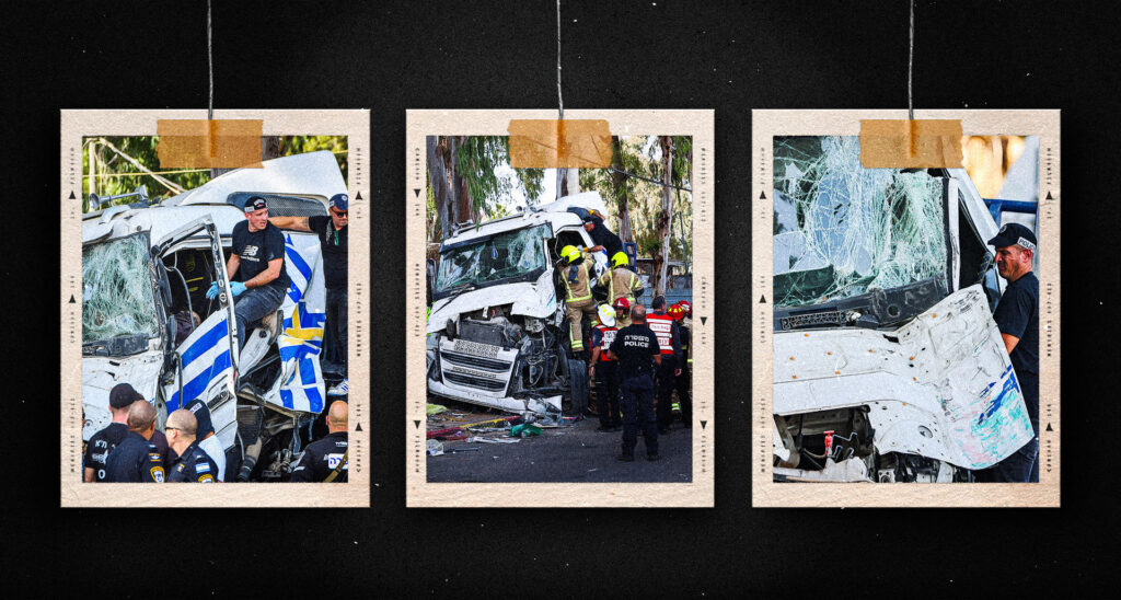 Media Downplay Central Israel Truck Ramming as Mere Traffic Mishap