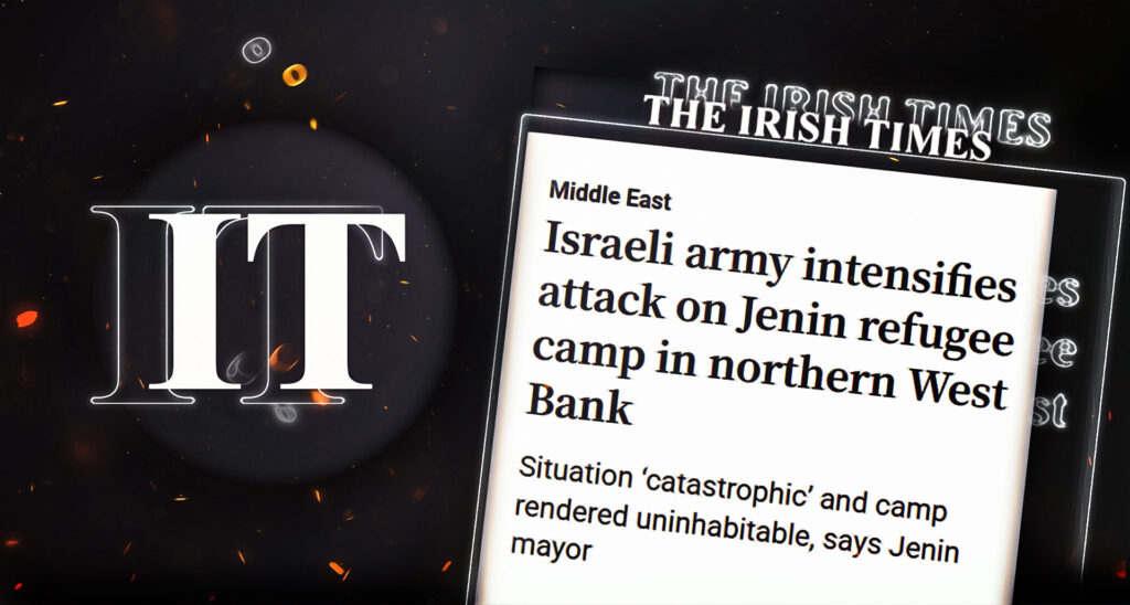 Irish Times Invites Readers to Watch Blood Libel Movie About Palestinian ‘Martyrs’ Capital’