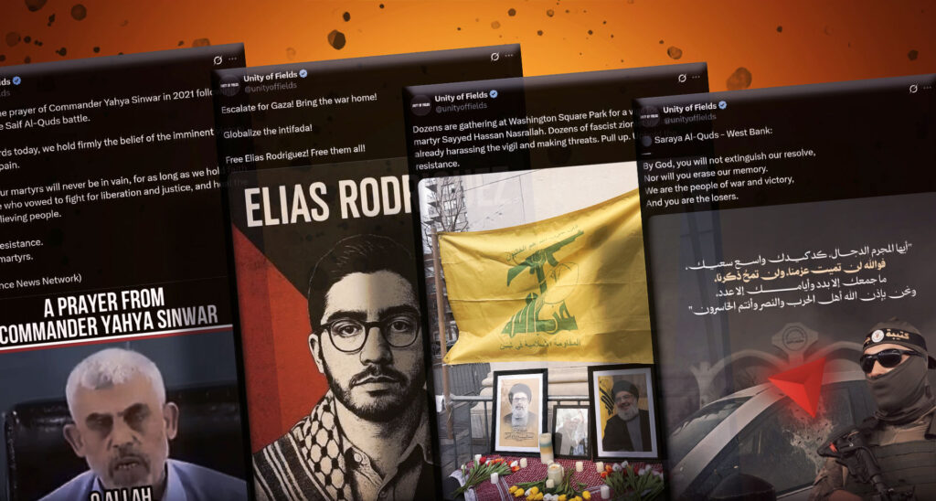 Unity of Fields: Meet the Anti-Israel Group Promoting Violence & Terrorism From Inside the U.S.
