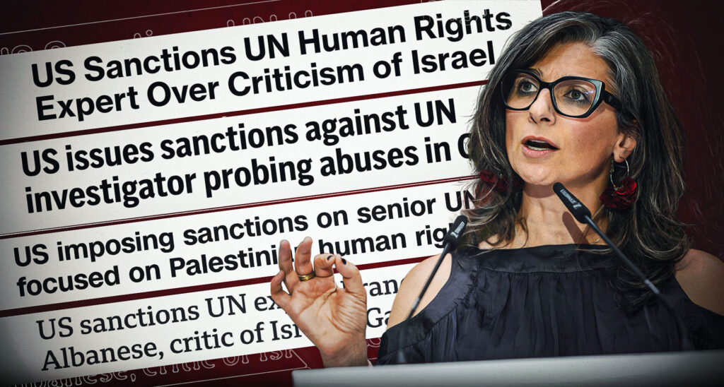 Correction: U.S. Sanctions Albanese Over Antisemitism, Pro-Terror Rhetoric, and Threats to U.S. Interests