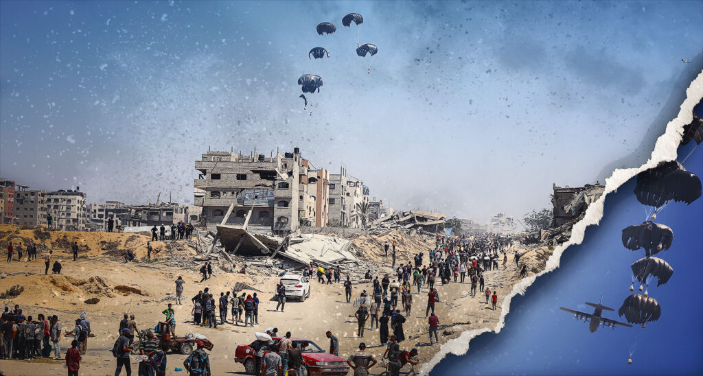 Israel Airlifts Aid. The Media Airlifts Blame.