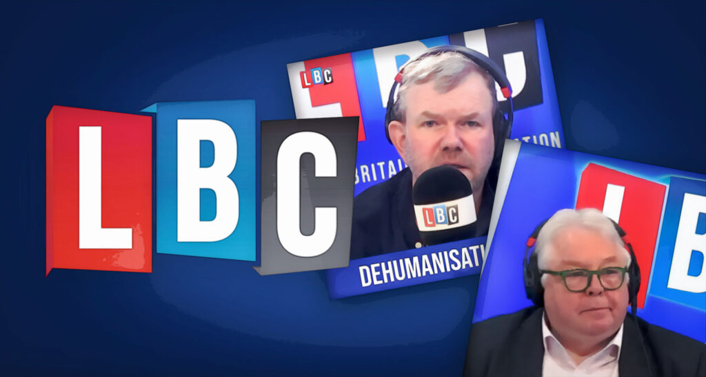 “Jews Teach Their Kids Arabs Are Cockroaches”: The Antisemitism Airing on the UK’s Most Influential Talk Radio Station