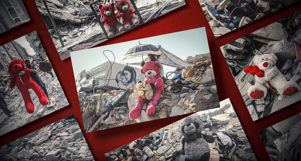 The Teddy Bear in the Rubble: The Image That Keeps Returning in Gaza