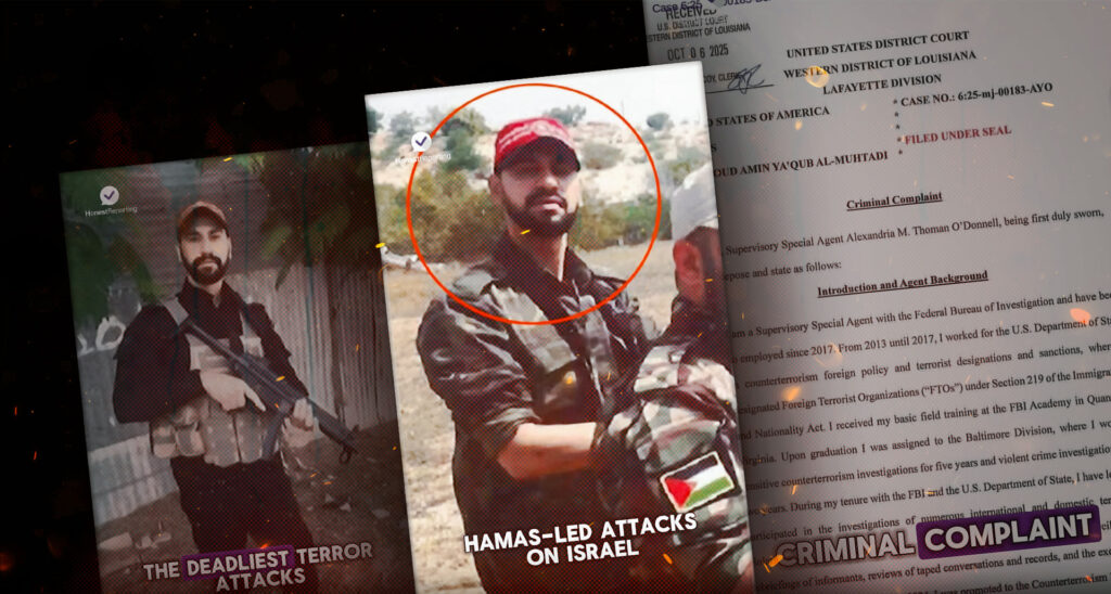 October 7 Terrorist Caught Living in the U.S. After Lying His Way In