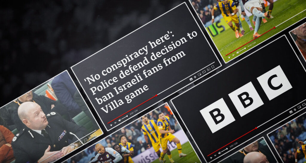British Police Lied to Ban Israeli Fans. The BBC Is Helping Cover It