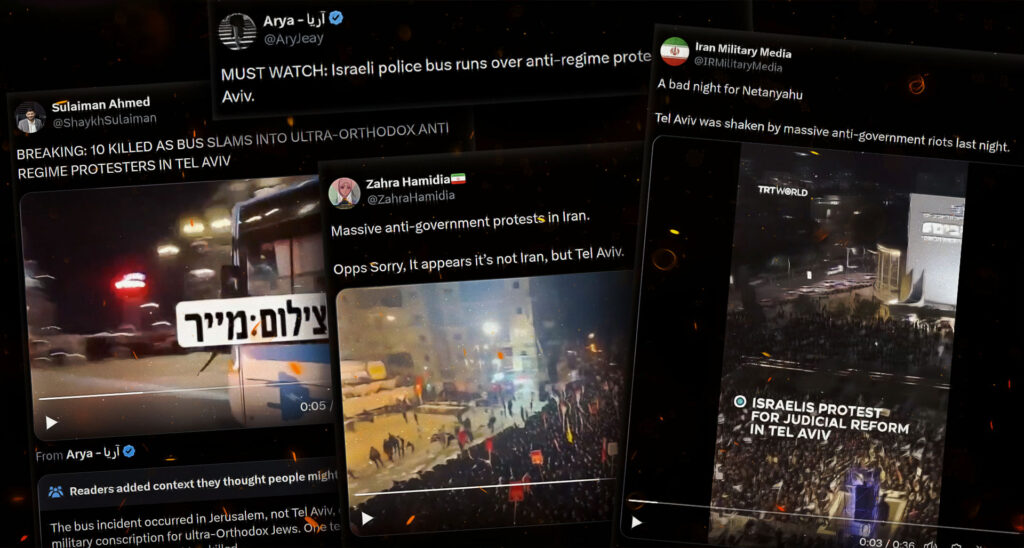 Anti-Israel Misinformation Spreads Rapidly Online After Haredi Protest Violence