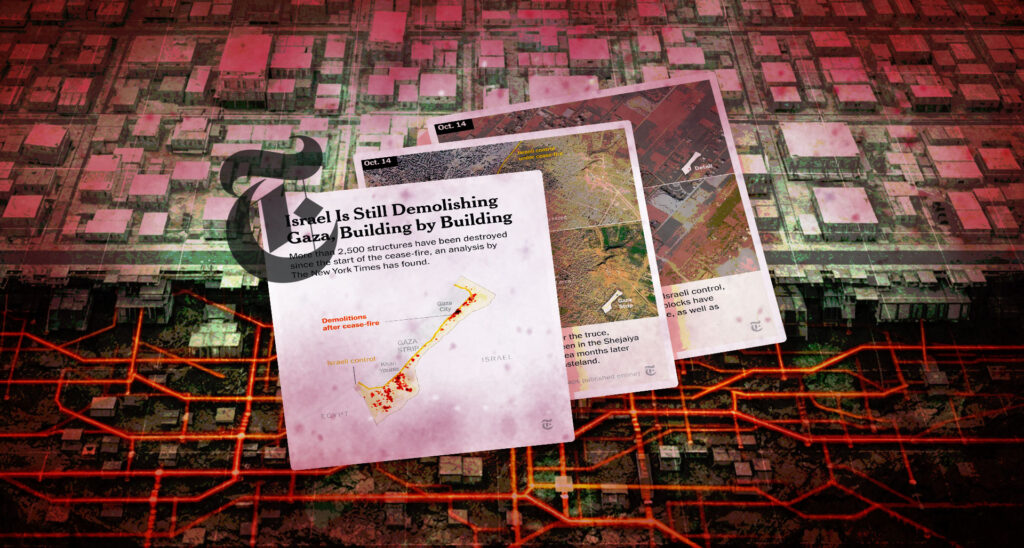 “Demolishing Gaza”: How the New York Times Rewrites the Story on Instagram