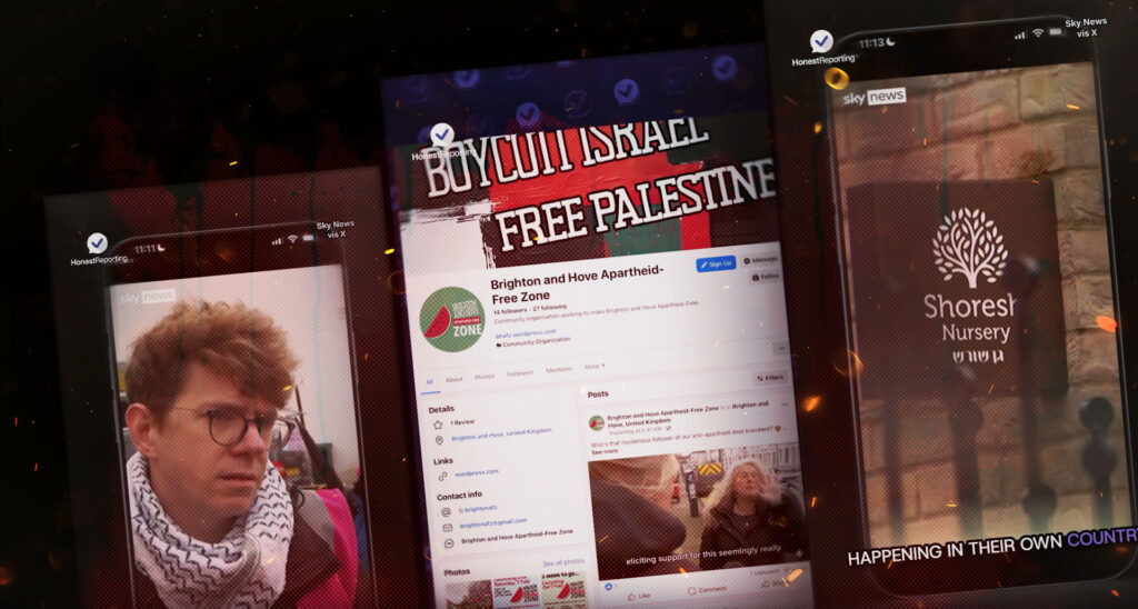 Doorstep Boycotts and Soft Framing: How Sky News Covered Brighton’s Anti-Israel Campaign