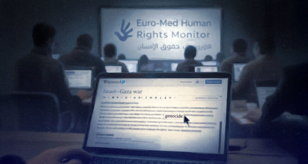 The Human Rights Façade: How Euro-Med Uses Wikipedia to Amplify Hamas Narratives