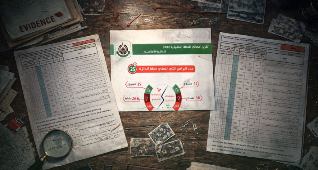 Inside Hamas’ Media Strategy: Documents Expose a Coordinated Propaganda Network
