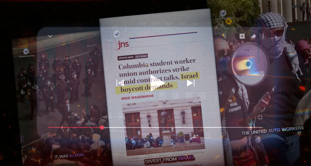 At Columbia, a Labor Dispute Turns Into an Anti-Israel Campaign