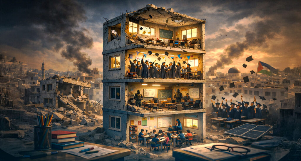 The “Scholasticide” Smear: How Euro-Med Distorts Gaza’s Education Story