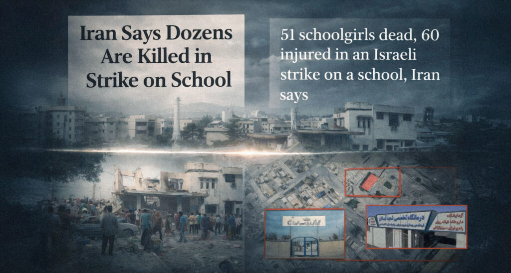“Iran Says School Massacre” and the Media Repeats: How a Regime Claim Became a Viral Headline